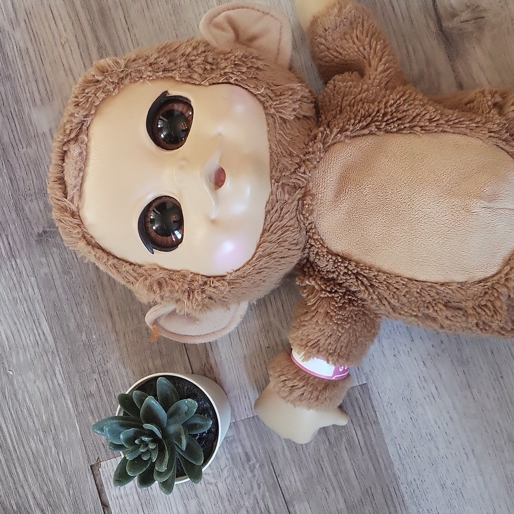Monkey l plush l battery operated l jaxx stuffie